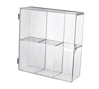 KIXZSAZ Présentoir en Acrylique Anti-poussière avec Six Compartiments, Organiseur de Bijoux et Objets de Collection, Cadeau pour collectionneurs, étui Rangement pour