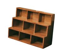 KIXZSAZ Présentoir mural suspendu pour figurines, cadeau idéal pour les amis et la famille. Étagère murale flottante simple et élégante, style rustique.