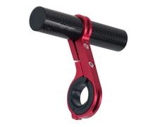 KIXZSAZ Prolongateur de guidon guidon universel compteur de vitesse support d'extension à l'extérieur du Scooter pièces étendues accessoires, Bleu, Fibre de carbone