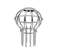 KIXZSAZ Protections de gouttière polyvalentes, Large Application, Construction Robuste, Filtre de à Ballon en Acier Inoxydable, Filtre de vidange de Sol, 50 Tubes