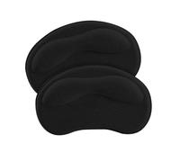 KIXZSAZ Protections de talonnettes, coussinets de talonnettes faciles à utiliser, protège-pieds, confort marche optimal, semelles intérieures à coussinet élevé, Noir, 3.94 x 2.36 x 0.24 pouces