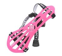 KIXZSAZ Protège-Bras de à l'arc Ajustable, léger et Ergonomique, idéal pour la Pratique du à l'arc et Compatible avec Les arcs recourbes de compétition, Rose, 16 x 6.5 x 0.9 cm