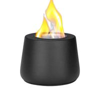 KIXZSAZ Rassemblez-Vous Autour du feu Formarshallow pour Une soirée relaxante en Famille, décoration de Barbecue en Fer extérieur, cheminée pouvant Ajouter 70 Personnes, Modèle Noir