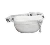 KIXZSAZ Sac Banane Miniature pour Figurine articulée 1/6, idéal pour enrichir Le Jeu d'imagination grâce à Ses détails et Son Design Miniature réalistes. Convient , Blanc , 15 x 2.3 cm