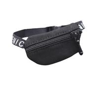 KIXZSAZ Sac Banane Miniature pour Figurine articulée 1/6, idéal pour enrichir Le Jeu d'imagination grâce à Ses détails et Son Design Miniature réalistes. Convient , Noir , 15 x 2.3 cm