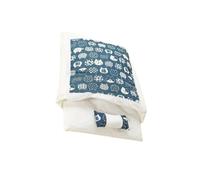 KIXZSAZ Sac de Couchage pour Chat Mignon, se Sent aimé et Confortable, Taille Disponible, nid de Chat Auto-Chauffant, lit Grotte Confortable pour Animaux Compagnie, Bleu L-65 * 50