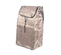 KIXZSAZ Sac de Courses Durable pour Les Essentiels de pour Tous Les Jours avec facilité Sac de Rechange pour Panier de Rechange en Tissu, Pentagramme doré