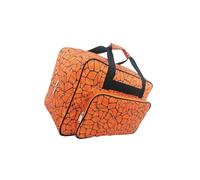 KIXZSAZ Sac de Machine à coudre Durable et résistant Pour aux rayures, pour le rangement, sans fil lâche, en Nylon, unisexe, étanche, fermeture éclair lisse, Orange