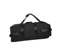 KIXZSAZ Sac de Voyage à roulettes en Nylon, Sac à Main, de Week-End, randonnée et d'activités Plein air avec fenêtre Transparente pour Un Transport Pratique et Une Identification