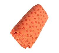 KIXZSAZ Serviette de yoga chaude résistante et antidérapante en microfibre absorbante, idéale pour les séances de Pilates et les activités de fitness en extérieur. Convient, Orange, 183 x 63 cm