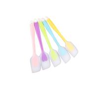 KIXZSAZ Silicone translucide gâteau beurre crème spatule salle à manger cuisson ménage accessoires de poche outils résistants à l'usure