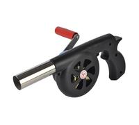 KIXZSAZ Souffleur à main pour barbecue extérieur compact, facile à transporter et transporter. Barbecue combustion manuelle en ABS petit et léger