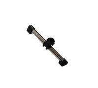 KIXZSAZ Support de batterie en forme de T avec cadre robuste pour une installation facile et un maintien fiable. Accessoires de fixation professionnels, noir, 40 cm