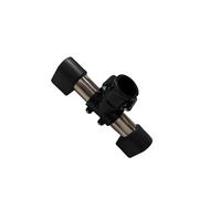 KIXZSAZ Support de batterie en forme de T avec cadre robuste pour une installation facile et un maintien fiable. Accessoires de fixation professionnels, noir, 20 cm