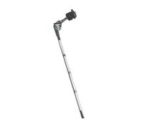 KIXZSAZ Support de cymbale réglable avec bras extensible en métal, facile à installer, léger, à fixation par cliquet, compatible avec les batteries standard, Direction unique, 1.25 x 4.6 cm