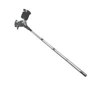KIXZSAZ Support de cymbale réglable avec bras extensible en métal, facile à installer, léger, à fixation par cliquet, compatible avec les batteries standard, Direction universelle, 1.25 x 4.6 cm