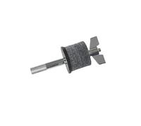 KIXZSAZ Support de cymbales pour de percussion : installation facile grâce à un système de fixation par filetage. Empileur de cymbales amélioré avec, Argent, 10 x 3.8 cm
