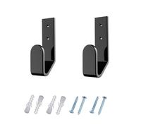 KIXZSAZ Support Mural Polyvalent pour Clavier, Gain de Place et Rangement élégant. Solution de Rangement Simple et Efficace grâce à Son Support Mural en Acrylique Noir, Incliné, 13 x 4.7 x 4 cm