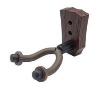 KIXZSAZ Support mural pour guitare, crochet pour guitare, guitariste, guitares électriques, acoustiques, type classique, Noir Marron, Type de ballade