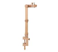 KIXZSAZ Support pour tambour à broder, support pour point de croix, facile à installer, en bois, réglable pour une utilisation pratique sur bureau, cadre broder rond.