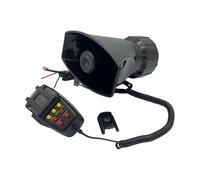 KIXZSAZ Système Audio d'urgence, Haut-Parleur Multifonctionnel pour véhicule, 17 Haut-parleurs puissants pour Voiture et Moto, Alerte d'urgence