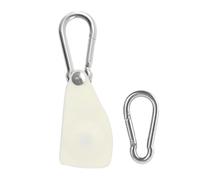 KIXZSAZ Système de poulie à cliquet Robuste avec, Blanc, 117 x 37 mm