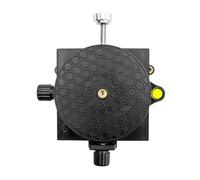 KIXZSAZ Table de laboratoire élévatrice à commande manuelle, plateforme de support extensible et réglable, fabriquée en alliage d'aluminium durable.