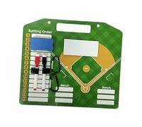KIXZSAZ Tableau d'entraînement de Baseball avec fiches de Composition d'équipe : Offre des Options polyvalentes pour aux entraîneurs pour pratiquer différents scénarios de