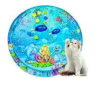 KIXZSAZ Tapis d'escalade Pliable pour Animaux de Compagnie, Jouet rafraîchissant et Mignon, Peut être plié et rangé lorsqu'il n'est Pas dans Un Tapis de Glace rempli d'eau, 100CM Type+2