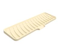 KIXZSAZ Tapis d'évier en Silicone, Anti-éclaboussures pour poignée de Robinet, Tapis de Robinet en Pierre pour évier Cuisine, d'évier Gel silice, D