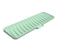 KIXZSAZ Tapis d'évier en Silicone, Anti-éclaboussures pour poignée de Robinet, Tapis de Robinet en Pierre pour évier Cuisine, d'évier Gel silice, C