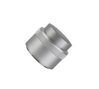 KIXZSAZ Tasseur et niveleur de café polyvalents. Porte-filtre repensant la répartition du café moulu. Son profil bas facilite le tassage par le barista, bras tendu à 90 degrés par rapport au comptoir.