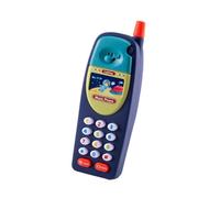 KIXZSAZ Téléphone Jouet Musical et éducatif pour bébés de 6 à 18 Mois, offrant Une Grande variété de Sons et lumières. Idéal pour Les Petites Filles. , Bleu foncé , 15 x 5 x 3.2 cm