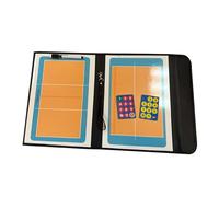 KIXZSAZ Terrain de Simulation Portable équipé d'une Fente pour Stylo pour équipement de Balle de Planche Tactique en PU, Football Facile à écrire, tapez+1