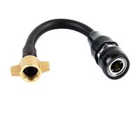 KIXZSAZ Tuyau de réservoir d'air innovant pour camion SP20, adaptateur à connexion, tuyau de vanne d'air, kit connexion compressée, d'admission réservoir camion, Noir, 150 cm