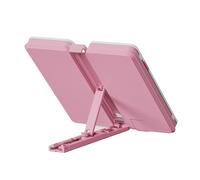 KIXZSAZ Un étui Multifonctionnel avec Support de Lecture, Une Trousse à de Grande capacité Peut être utilisée pour Organiser des Trousses à Roses, Rose