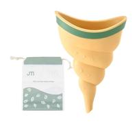 KIXZSAZ Urinoir féminin portable et réutilisable en silicone, outil indispensable pour le camping et les voyages d'aventure. Entonnoir urinaire souple en silicone pour femme.