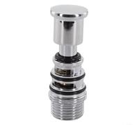 KIXZSAZ Vanne de dérivation de robinet Pullup pour distributeurs d'eau de douche, placage en cuivre chromé, vanne de commutation de douche, vanne de dérivation de douche