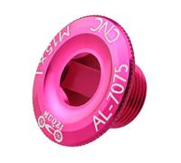 KIXZSAZ Vis de Fixation légères pour pédalier de vélo, en Alliage d'aluminium Robuste, roulements à Billes faciles à remplacer, Central, vis de pignon, Fixation complète, Rose, 2.8 x 1.42 x 1. cm