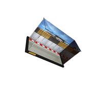 KIXZSAZ Vitrine Miniature de Parking avec étagères, idéale pour Les collectionneurs. Jouet de Simulation Haute Transmission Lumineuse, Couvercle Anti-poussière, stéréo, Garage modifié.