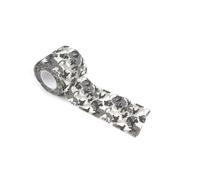 KIXZSAZ Wraps Tapes Chasse Autocollant Bande Multi-Fonctionnelle Anti-Blister Imperméable Wraps Durable Auto-Adhésif De Bandage, Camouflage Neige