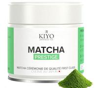 KIYO Matcha Cérémonie First Class | Thé Vert en Poudre | Goût Doux sans Amertume | 100% Naturel et Pur | Grade Cérémonial de Kagoshima, Japon | Récolté à la Main | 30g