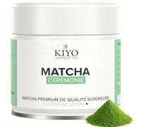 KIYO Matcha Cérémonie | Sans amertume | 100% naturel | Grade cérémonial | Récolté à la main à Kagoshima, Japon | 30g