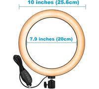 Kiyo Pro Support Mural Pour Webcam 25,4 Cm Avec Support Mural Pliable Compatible Avec Les Webcams Razer Kiyo, Kiyo Pro, Kiyo X