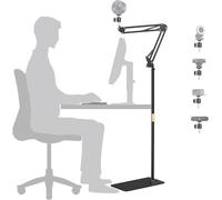 Kiyo Support De Sol Pliable En Métal Compatible Avec Les Webcams Razer Kiyo, Kiyo Pro, Kiyo X, Kiyo Pro Ultra, Wfs-Ayz-002