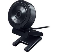 Kiyo X - Webcam Full HD en streaming 1080p 30 fps ou 720p 60 fps avec mise au point (automatique Paramètres entièrement personnalisables Options, montage flexibles, Compact et portable) Noir
