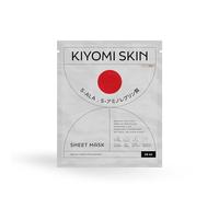 KIYOMI SKIN Masque en tissu hydratant 5-ALA - 18 ml avec hyaluron, niacinamide et filtrat de ferment de riz, masque hydratant pour peaux sèches - dermatest très bon masque pour le visage brillant