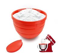 Kizaten Insert de Bol en Silicone,Compatible avec les Bols KitchenAid de 4,8 L (5 Qt),Revêtement anti-Adhésif,Convient pour les Accessoires de Pétrissage,de Cuisson et de Cuisine