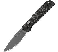Kizer Begleiter 2.9 BD1N,Gray PVD Coating, Stonewashed,Vortex micarta