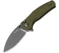 Kizer Button Liner Lock Mini Grouper Azo D2 G10 V3669A3